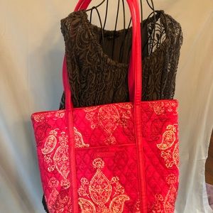 Vera Bradley hot pink tote
